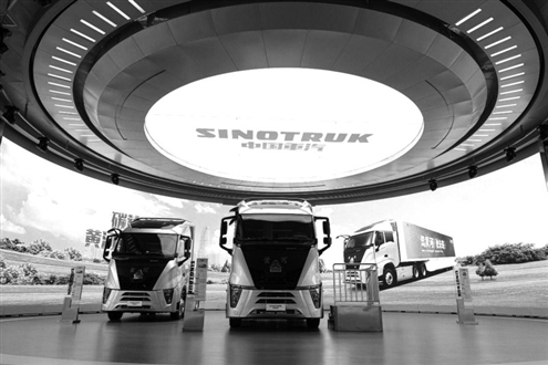 中国重汽去年重卡销量15.88万辆,跃居行业首位